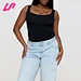 black shapewear bodysuit
